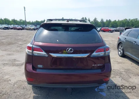 2013 Lexus Rx 350 z USA, uszkodzony, nr VIN 2T2BK1BA8DC196095